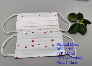 Quality 14.5cm * 9.0 Cm Medical Children Medical Mask Earloop Style High Filtration wholesale