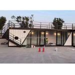 Steel Shed Container Store Prefabricated Building Frame Steel Structure for 20ft