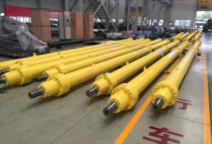 Quality Alloy Steel Water Conservancy Hydraulic Cylinder 1200mm Stroke For Sluice Valve Operation wholesale