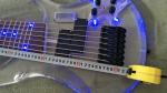 7 Strings Bass Guitar Limited Edition Clear Acrylic Body Rosewood fingerboard