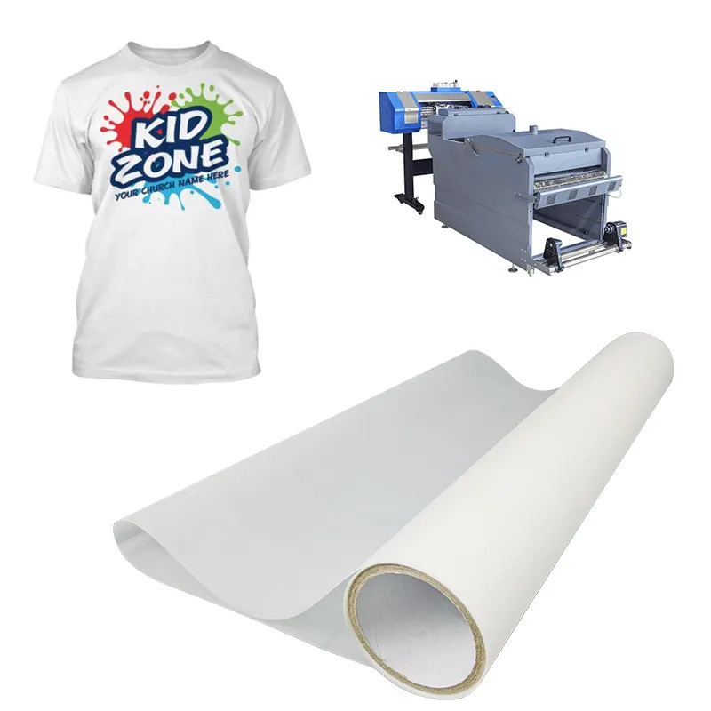 30cm Cold Peel DTF Transfer Film Sheets Double Side Direct To Film T Shirt Printing