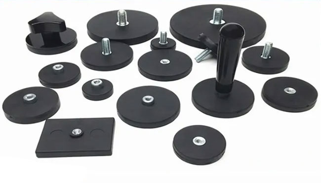 Lead Time For Rubber Coated Neodymium Pot Magnet D88mm D66mm D43mm D36mm 15-20 Days