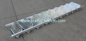 Quality Good quality low price scaffolding galvanized steel ladder 9 steps 450*2677mm stair case in scaffolding construction wholesale