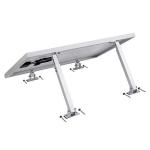 Stainless Steel 304 Metal Solar Roof Mounting Brackets VSL 2 Silver Tilt
