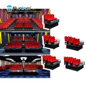 Quality Screen Type 5D Movie Theater For Trampoline Park Electrical System wholesale