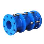 B2F DN500 Carbon Steel Pipe Fitting Double Flange Limited Dismantling Coupling