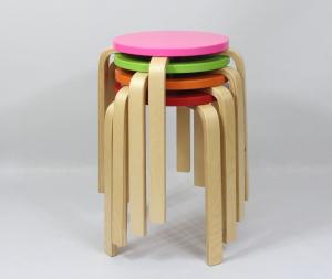 Quality stool style birch bentwood indoor furniture wholesale