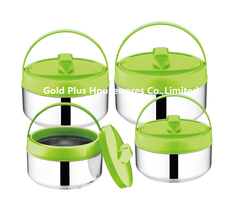 8pcs Camping portable food warm keeper stainless steel thermal food lunch box with cover film