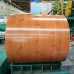 0.5x1000 Prepainted Wood Grain Coated Steel Coil Used For Indoor Furniture