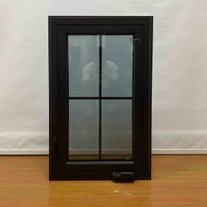 Quality American Style Aluminum Casement Windows Crank Control Laminated Aluminum Casement wholesale