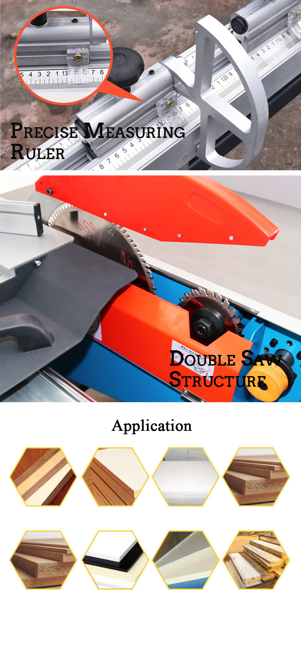 Woodworking Industries Accuracy MJ6132 Vertical Sliding Table Panel Saw for Condition