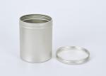Silver 500g Aluminum Empty Lotion Jars , Aluminium Cosmetic Containers
