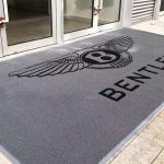 PVC Loop Flooring 12mm Commercial Entrance Mats With Logo