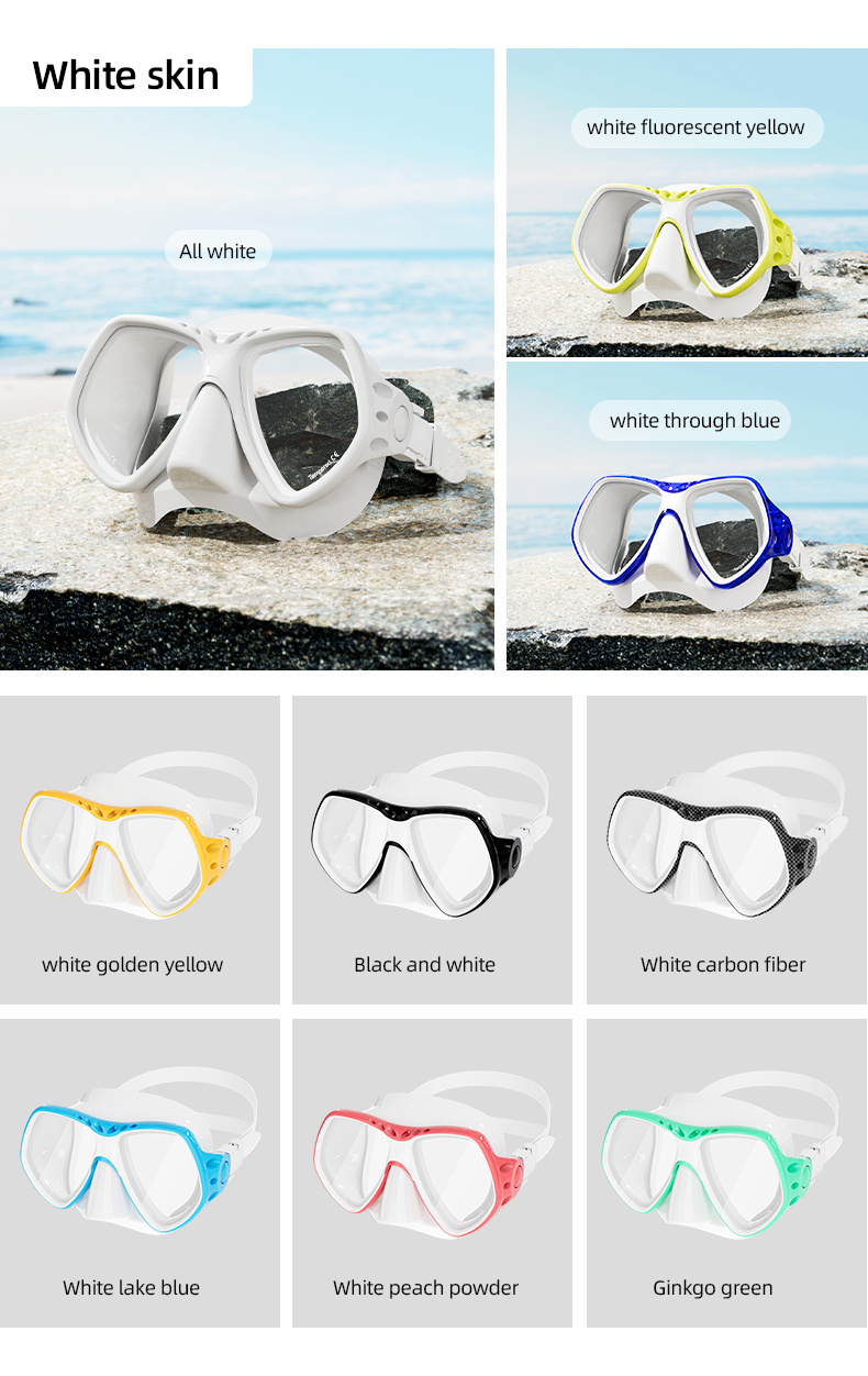 Anti Fog Diving Double Lens Snorkeling Goggles Mask Swimming Accessories