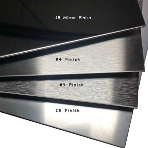 China 8k  Stainless Steel 201 Sheet SUS AISI 304 316L 310S 430 410S 3Cr12 420 2B No.1 1219mmx2438mm on sale