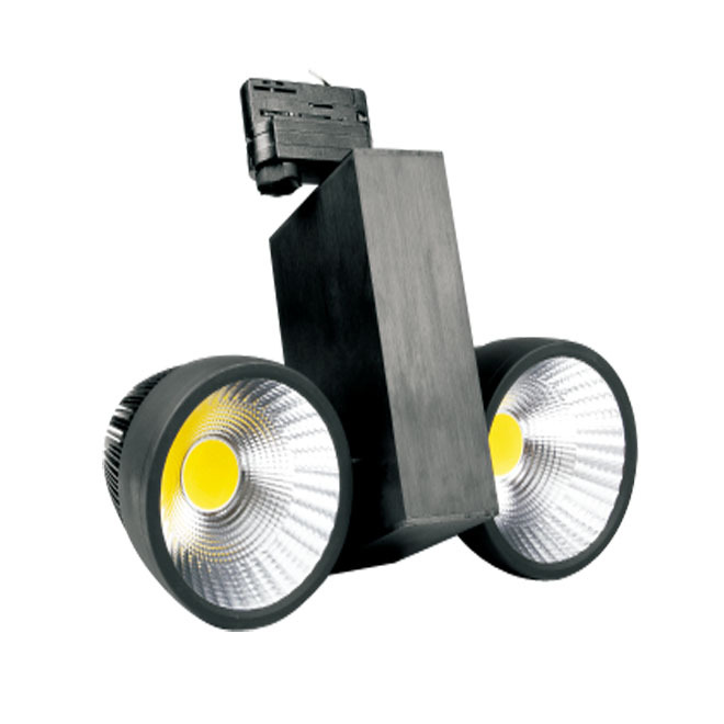 hotsale high quality milky cover LED 20W25W30W35W40W 45W 50W COB Tracklight,led track spot light ,led spotlight