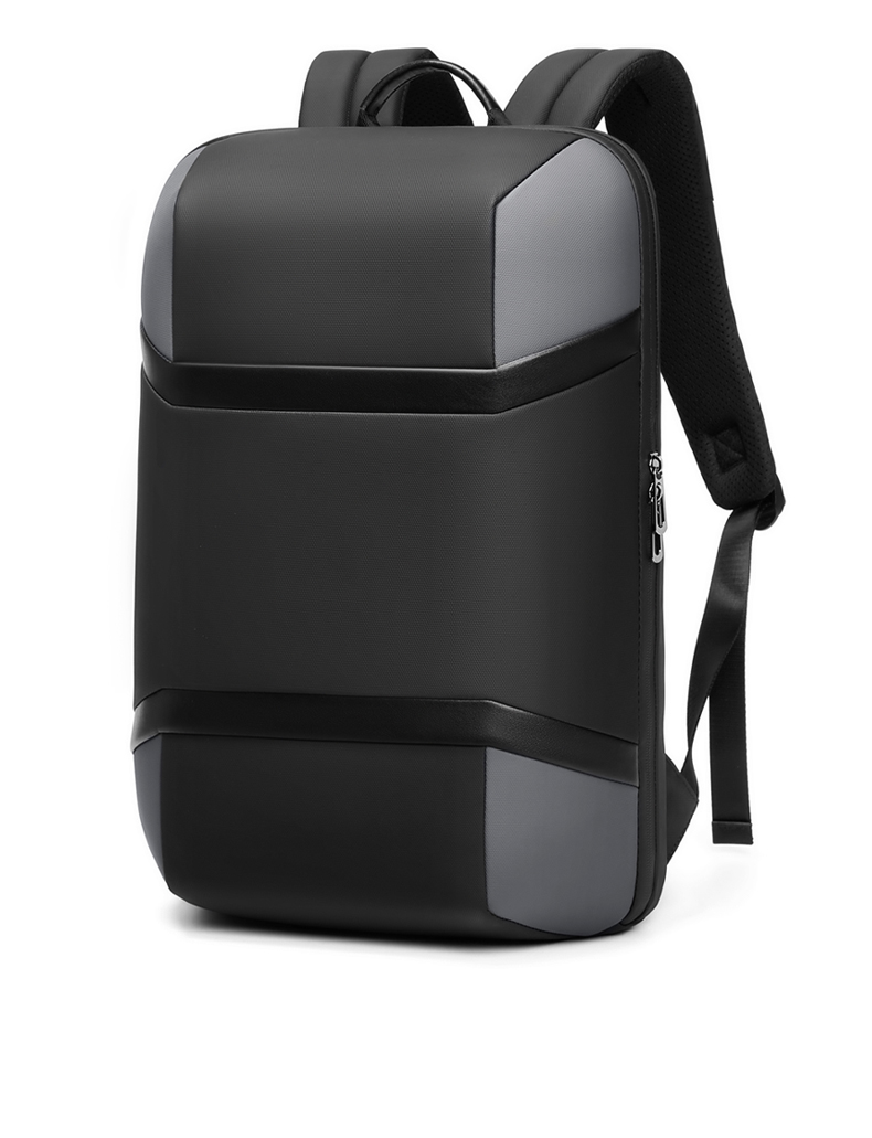 Zipper Closure Waterproof Business Backpack Dual Space Storage
