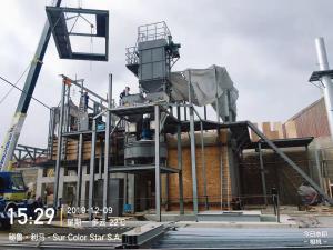 Quality PLC Control Sodium Silicate Drying Furnace / Sodium Silicate Manufacturing Plant wholesale