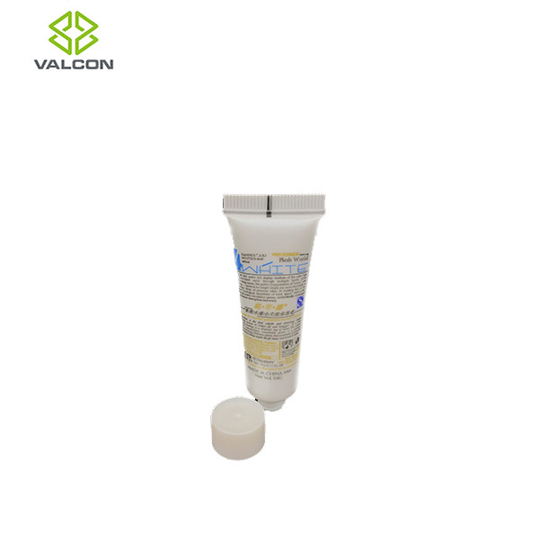2 layer PE Empty Cosmetic Tubes Glossy Varnish Colored Offset Printing