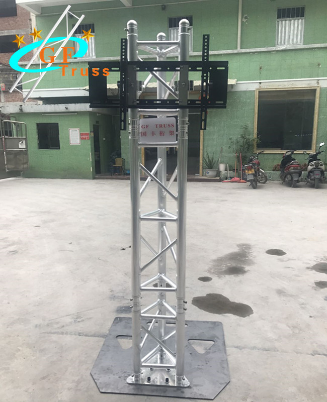 Aluminum Portable Lightweight Event DJ Lighting Truss Tower Totem