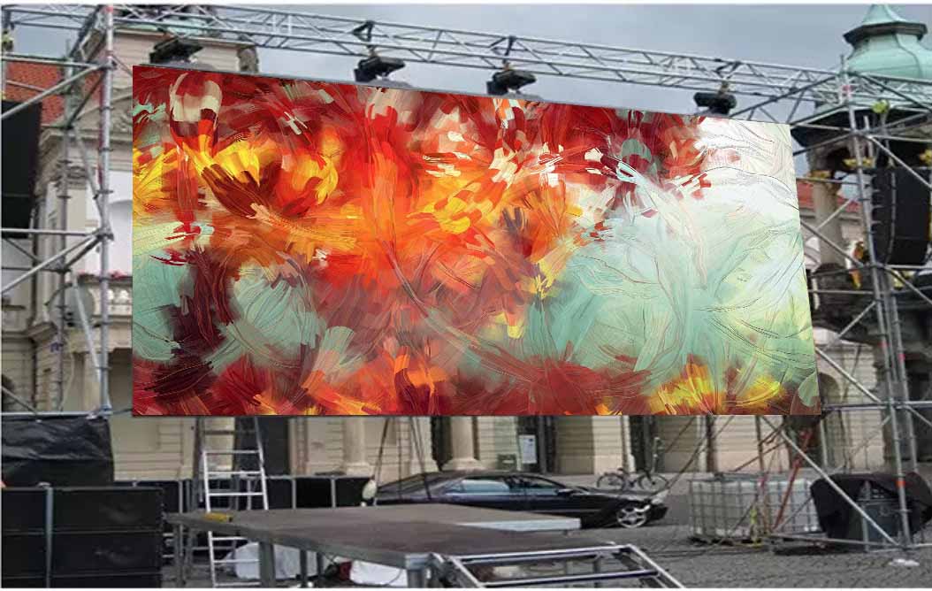 p2.9 indoor rental stage led screen