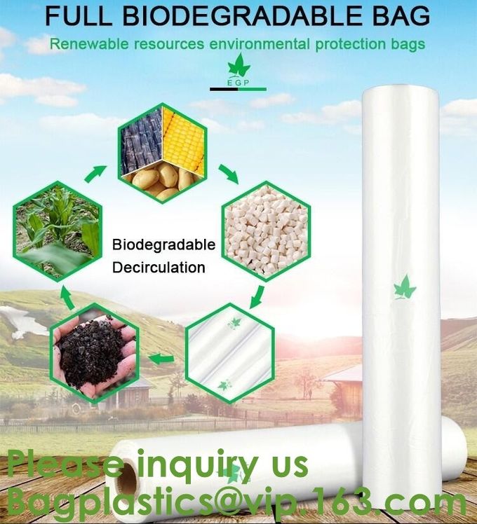 Heavy Duty Compostable T-shirt Handle Tie Plastic Roll Garbage Bags Trash Bags, t shirt carry bags, bagease, bagplastics