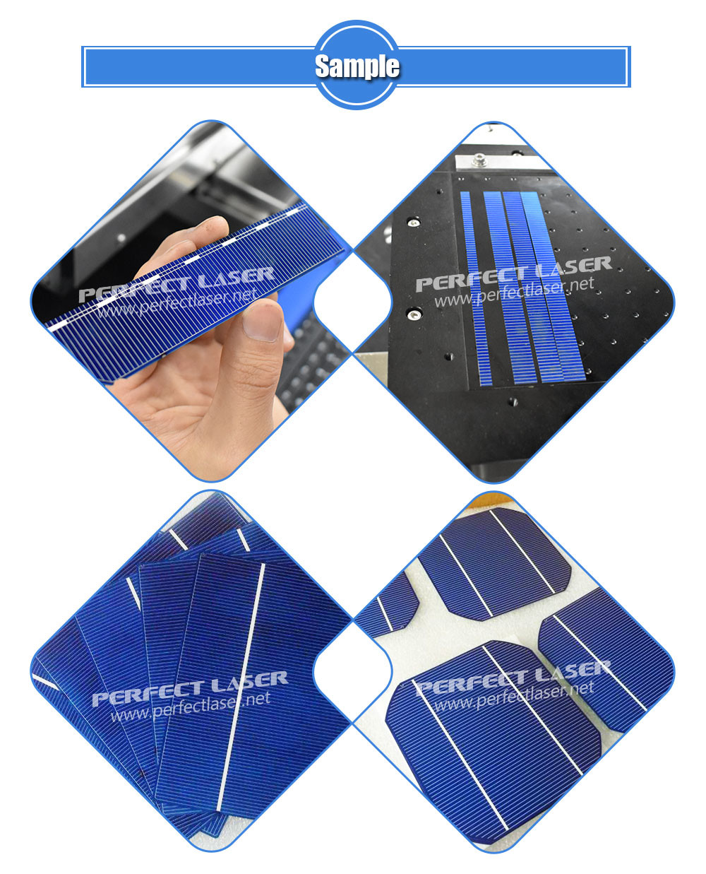 20W 50w Laser Scribing Machine , Fiber Laser Cutting Machine For Solar Cell