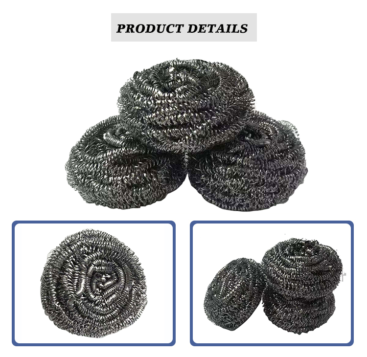 Dirt Removal Stainless Steel Scourers For Anti Ultraviolet Kitchen Cleaning