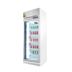 Quality Commercial Drinks Glass Door Display Chiller Soda Upright Cooler wholesale