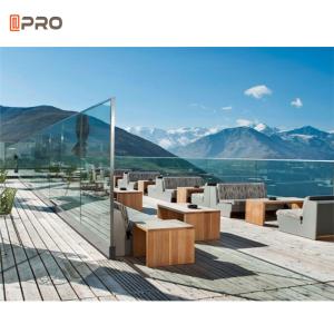 Quality ISO9001 Aluminum Glass Balustrade Systems Stairs Aluminium Railing wholesale