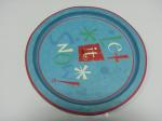 Metal Tinplate Tin Serving Trays Of Painting Cartoon / Metal Saucer