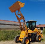 Mini Compact Eu 2 Wheel Loader Machine Isuzu Axle 1500kg Load