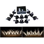 12 Cues Channels Pyro Stage Wireless Remote Control Round Cold Fountain