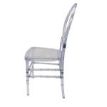 Exquisite Polycarbonate Resin Coloured Perspex Wedding Plastic Chairs OEM
