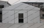 White Color 8x15M Water Proof Military Army Tent With Pvc Screen Windows