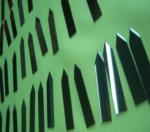 Mirror Polishing Black Zirconia Ceramic Blade For Medical Cut Capsule
