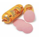 Yellow Durable Printed Plastic Sausage Casings with No Smell
