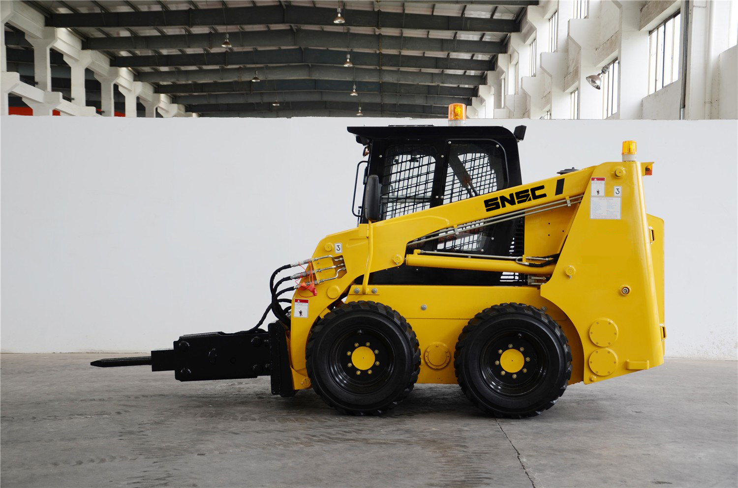 Experience the Power of 50HP 60HP 70HP 100HP Mini Diesel Skid Steer Loader with Auger