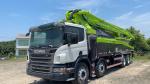 309KW 180M3/H Used Concrete Line Pump Truck 56M Zoomlion ZLJ5430THBK