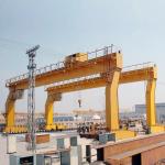ISO Standard Remote Control L Single Girder Gantry Crane 20m/Min