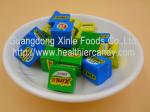 Sugarless Milk Flavor Cube Shaped Candy Colored With Good Chewy Feeling