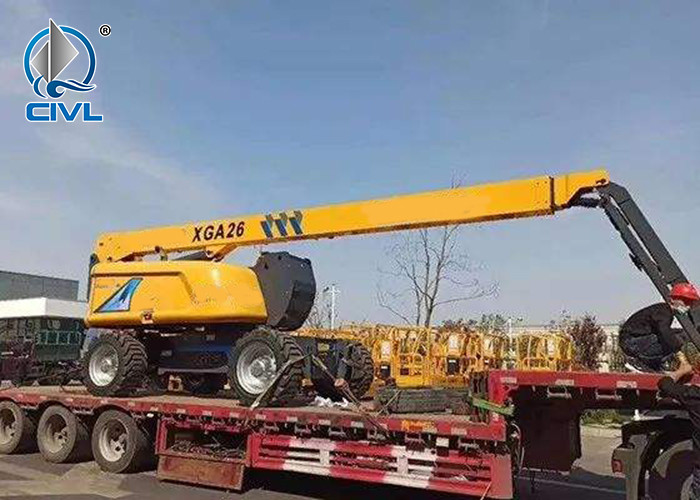 26m Articulating Arm Aerial Work Platform 20-28m Cherry Picker Bucket Truck Long Arm