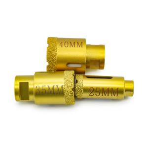 Quality Vacuum Brazed Diamond Drill Bit Segment For Marble Diameter 19-125mm Performance wholesale