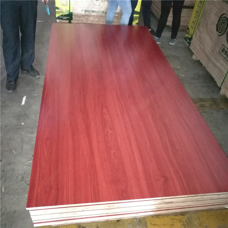 Melamine Paper WBP Glue 20mm White Faced Plywood Sheets
