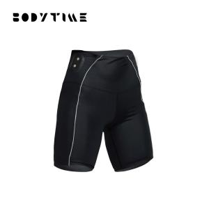 Quality Nylon Black SML size Hip Lifting Leggings BODYTIME Women Cycling Shorts wholesale
