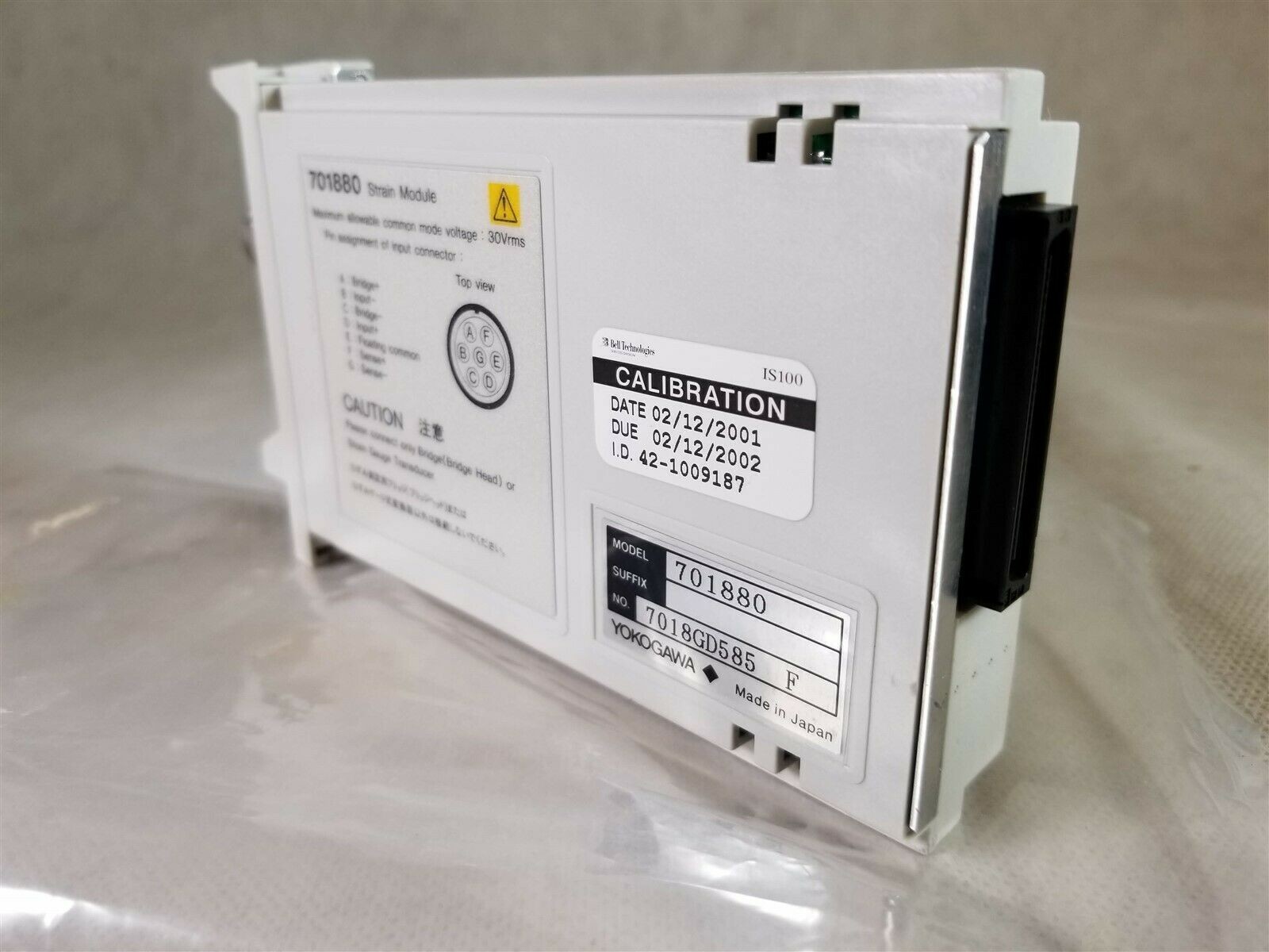 Yokogawa ADV551-P00 PLC Module