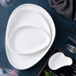 Events Scandinavian Porcelain Plates Fully Vitrified Artistry Porcelain Dinner
