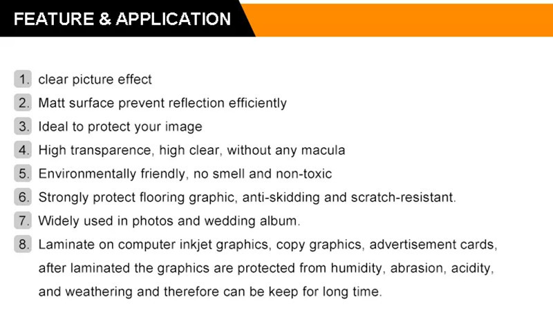 Silk Effect Cold Laminating Film Roll 0.6MM For Images Graphics Protection
