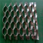 0.5mm To 8mm Grecian Expanding Stretched Metal Mesh Roll
