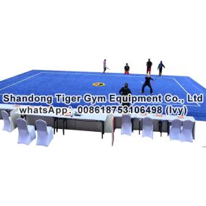 Quality IWUF Approved Wushu Equipment Competition Wushu Carpet / Wushu Field wholesale